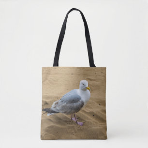 Bolsa Tote Gaivota em uma sacola do Sandy Beach