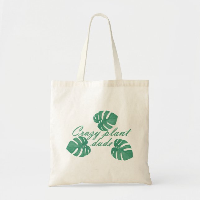 Bolsa Tote Gajo louco da planta (Frente)