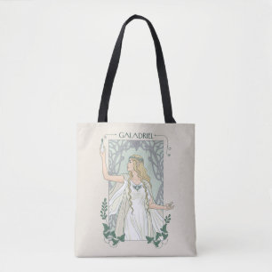 Bolsa Tote Galadriel Luz de Valinor Gráfico