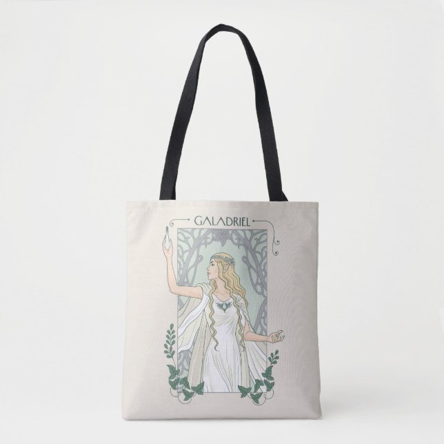 Bolsa Tote Galadriel Luz de Valinor Gráfico (Frente)