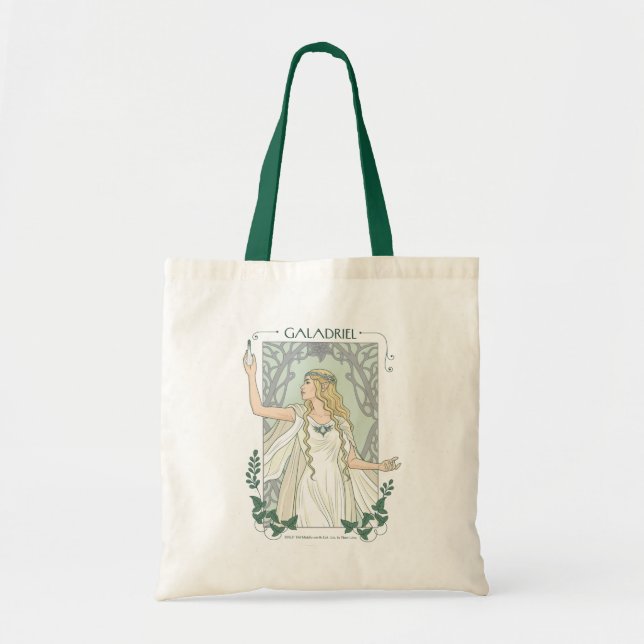 Bolsa Tote Galadriel Luz de Valinor Gráfico (Frente)