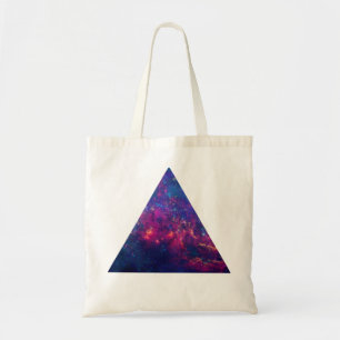 Bolsa Tote Galáxia do hipster / Triângulo Espacial