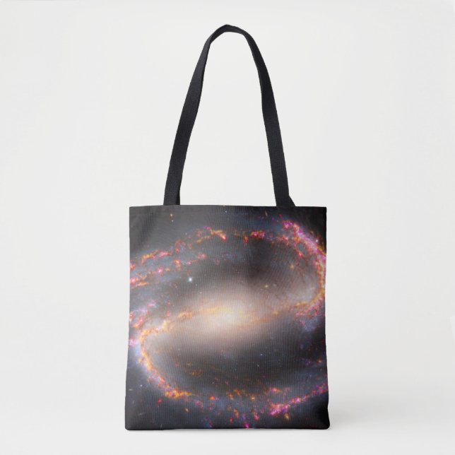 Bolsa Tote Galáxia Espiral Ngc 1300. (Frente)