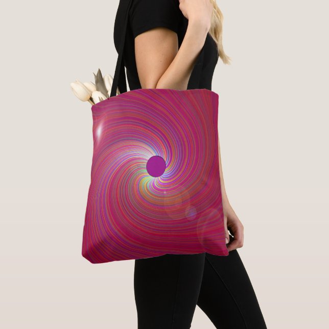 Bolsa Tote Galáxia Rosa..... (Close Up)