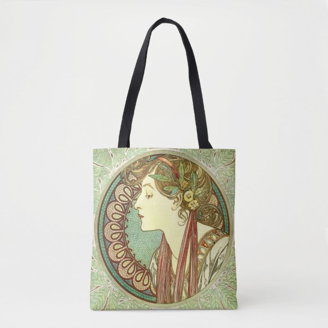 Bolsa Tote Galeria Alphonse Mucha LaurelHD (Frente)