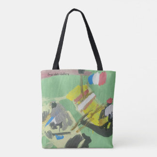 Bolsa Tote Galeria "cais de Smeraldo na barca "