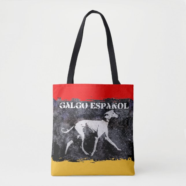 Bolsa Tote Galgo espanhol (Frente)