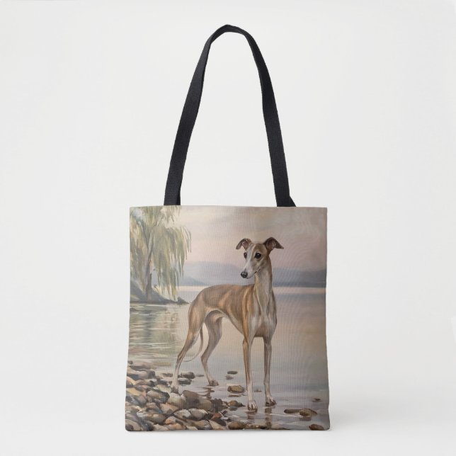 Bolsa Tote Galgo Italiano (Frente)