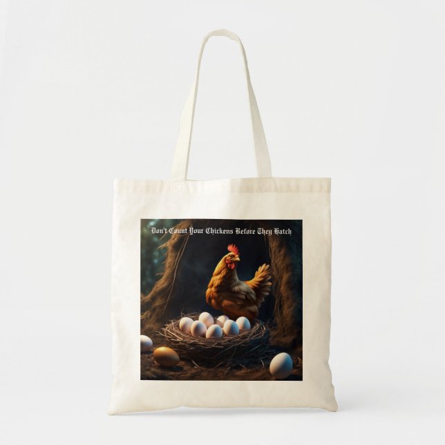 Bolsa Tote Galinha (Frente)