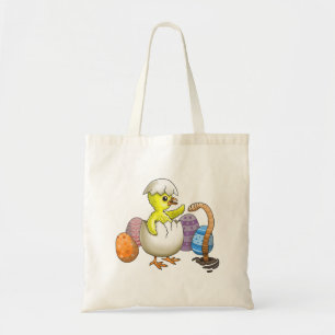 Bolsa Tote Galinha de Páscoa chapada