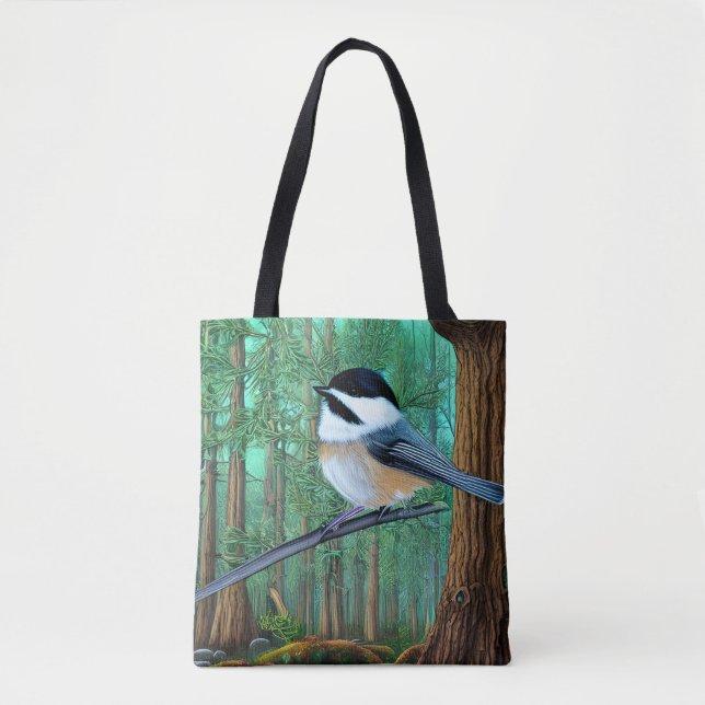 Bolsa Tote Galinha de Pinheiro Evergreen Russo (Frente)