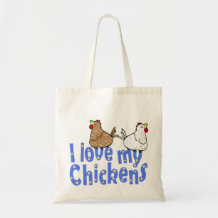 Bolsa Tote Galinhas do amor - saco