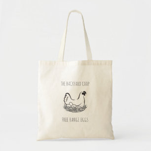 Bolsa Tote Galinhas do quintal