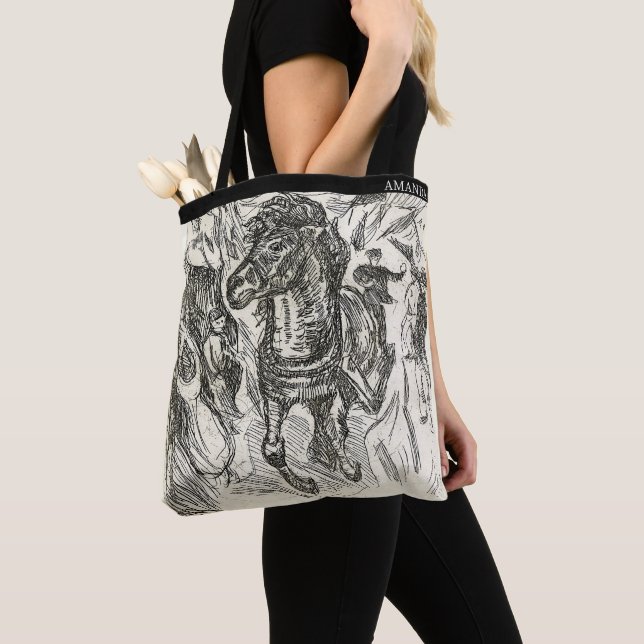 Bolsa Tote Galloping Horse – Edvard Munch – Personalized (Close Up)