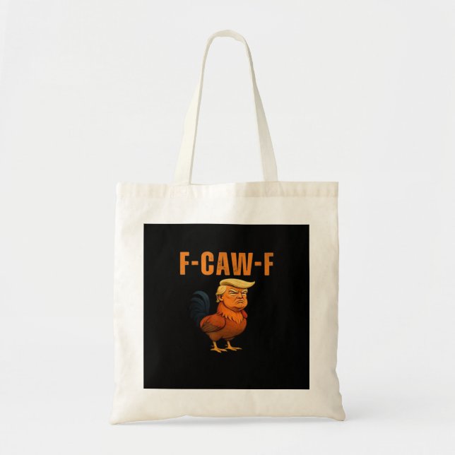 Bolsa Tote Galo F-Caw-F Anti Clássico (Frente)