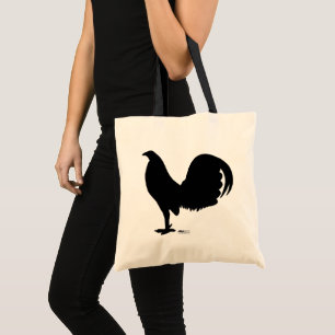 Bolsa Tote Gamecock Rooster Silhouette