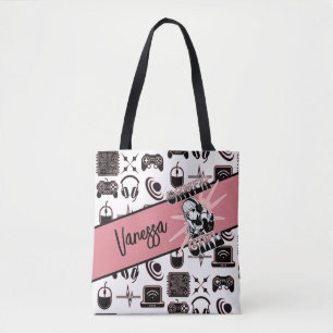 Bolsa Tote Gamer Girl personalizada Jogos