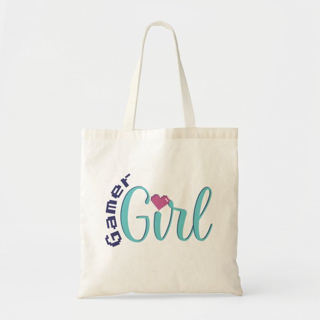 Bolsa Tote Gamer Girl Tote Bag - Perfect Gaming Gift (Frente)