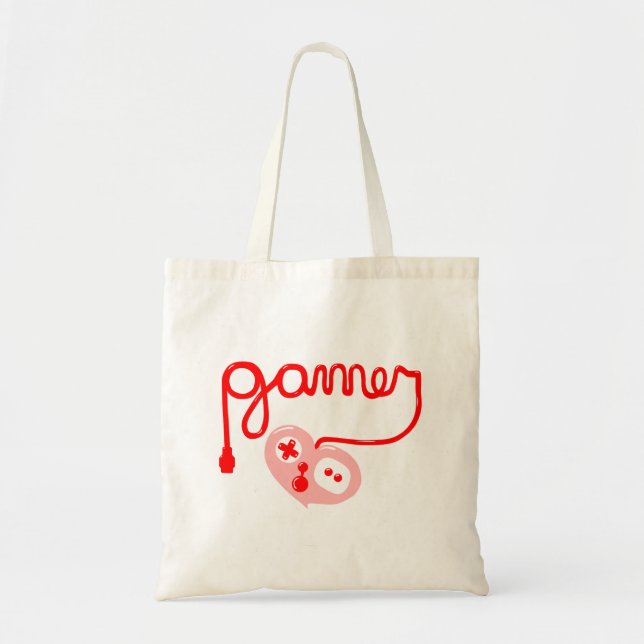 Bolsa Tote Gamer Heart (Frente)