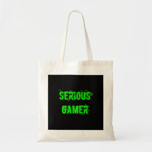 Bolsa Tote Gamer sério - verde