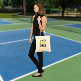Bolsa Tote Gâmetas e Bola do Jogador de Pickleball