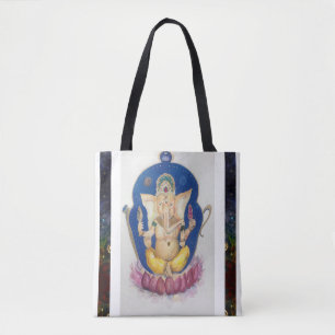 Bolsa Tote Ganesha Elephant Luck Maureen Girard