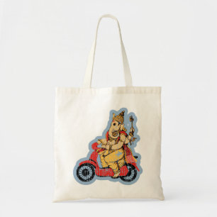 Bolsa Tote Ganesha que monta um patinete