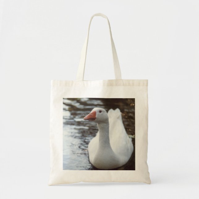 Bolsa Tote Ganso Branco (Frente)
