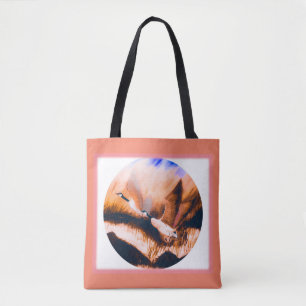 Bolsa Tote Gansos de Rosa