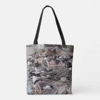 Bolsa Tote Gansos no Parque