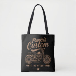 Bolsa Tote Garagem personalizada de motocicleta personalizada