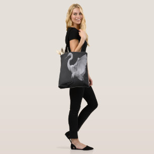 Bolsa Tote Garça Branca