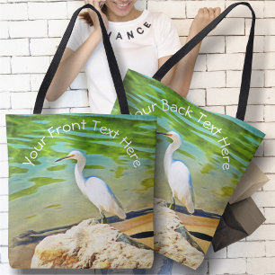 Bolsa Tote Garça No Rio Mismaloya 0335