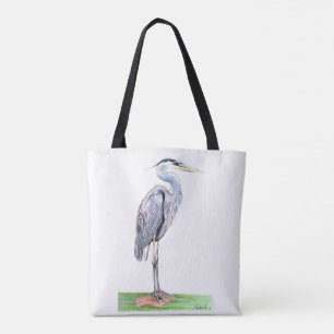Bolsa Tote garça-real