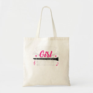 Bolsa Tote Garota Clarinet Engraçada Correspondência entre Pr