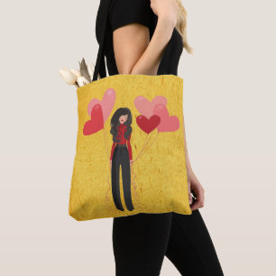 Bolsa Tote Garota com balões