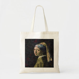 Bolsa Tote Garota Com Morango Vendo A Descoberta Vegetal
