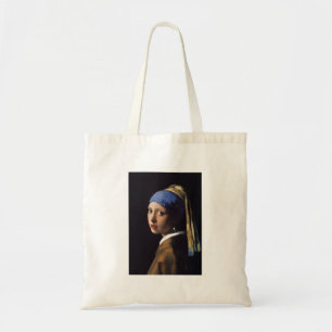 Bolsa Tote Garota com uma pintura a brinco de Vermeer