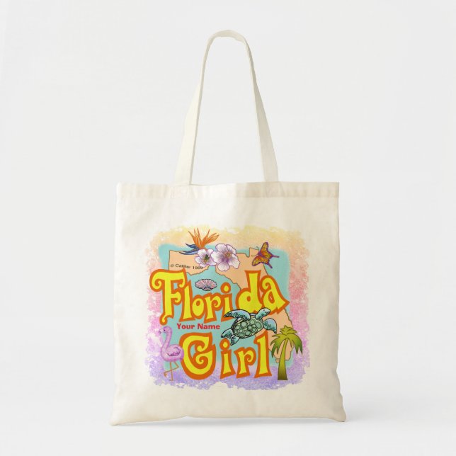 Bolsa Tote Garota da Flórida (Frente)