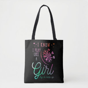 Bolsa Tote Garota das Trevas - Mulher Marrom