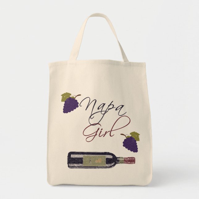 Bolsa Tote Garota de Napa (Frente)