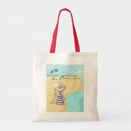 Bolsa Tote garota de praia