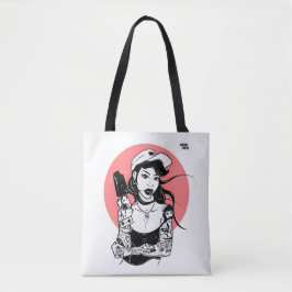 BOLSA TOTE GAROTA DE SORVETE TATUADA