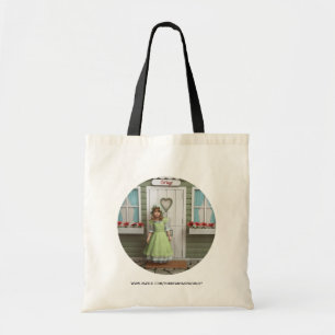 Bolsa Tote Garota Vintage