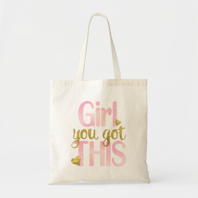 Bolsa Tote Garota Você Tem Essa Design (Frente)