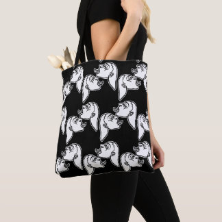 Bolsa Tote Garotas Sedutoras Contorno Branco