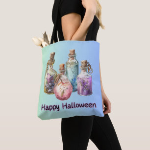 Bolsa Tote Garrafa de Poção de Feitiçaria Frascos de Poção Fe