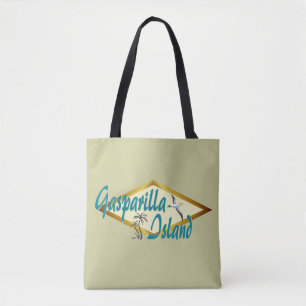 Bolsa Tote Gasparilla Island Florida Seagull design
