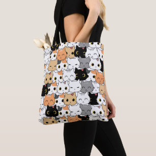 Bolsa Tote Gata de Alojamento