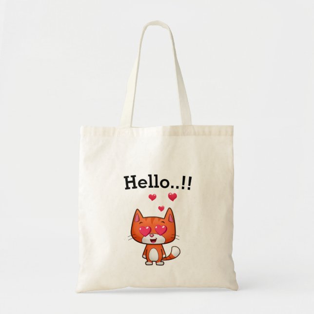 Bolsa Tote Gatinho (Frente)